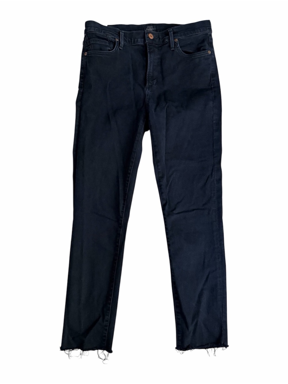 CoH Citizens of Humanity Women Rocket Crop High Rise Skinny Indigo Dark Blue 29
